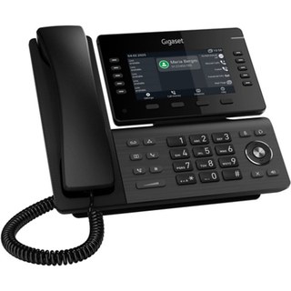 Téléphone DECT Gigaset P850W IP PRO Auriculaire Sans Fil et Filaire Noir
