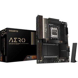 Carte mère GIGABYTE X870E AERO X3D DARK WOOD AMD X870E AM5 DDR5 ATX Wi-Fi 7 USB4
