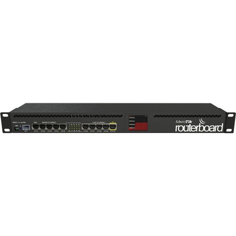 Mikrotik RB2011UIAS-RM Routeur connecté Gigabit Ethernet Noir