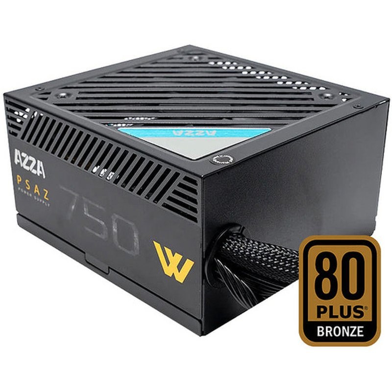 Azza PSAZ-750W 750 W ATX 80 PLUS Bronze Non-modulaire PC