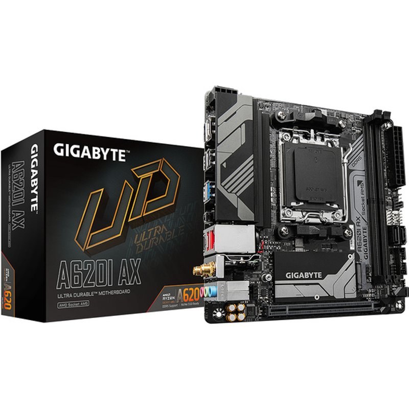 Gigabyte A620I AX carte mère AMD A620 Emplacement AM5 mini ITX