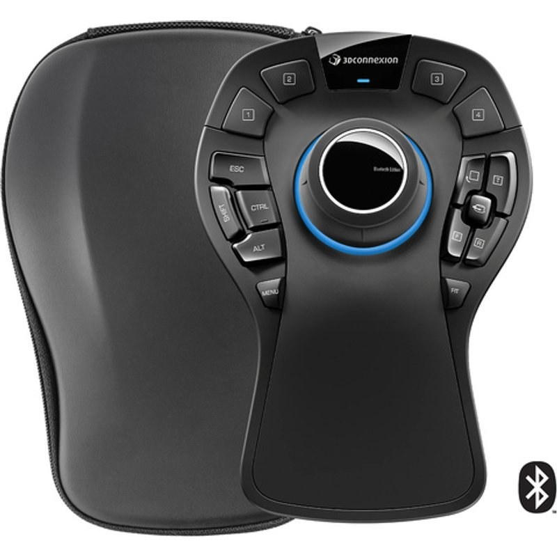 3DCONNEXION SpaceMouse Pro Wireless – BLUETOOTH souris 6DOF