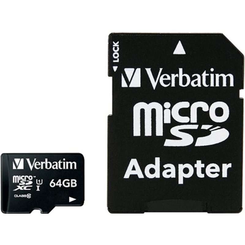 Verbatim Premium 64 Go MicroSDXC Classe 10