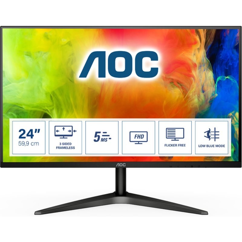 AOC B1 24B1H 23.6" LED Full HD 5 ms Noir