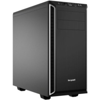 be quiet! Pure Base 600 Argent Boîtier PC, Mini ITX / Micro ATX / ATX,1 ventilateur Pure Wings