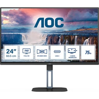 AOC V5 24V5CE/BK 23.8" LED Full HD 4 ms Noir