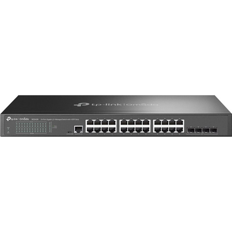 TP-Link Omada SG3428 commutateur réseau Géré L2/L3 Gigabit Ethernet (10/100/1000) 1U Noir