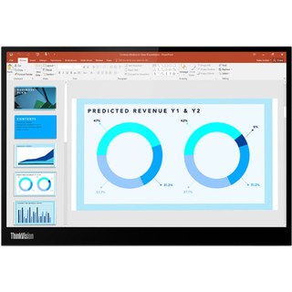 Lenovo ThinkVision M14D 14" LED 2.2K 8 ms Noir
