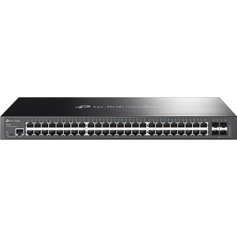 TP-Link Omada SG3452 commutateur réseau Géré L2+ Gigabit Ethernet (10/100/1000) 1U Noir