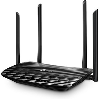 TP-Link AC1200 routeur sans fil Gigabit Ethernet Bi-bande (2,4 GHz / 5 GHz) Noir
