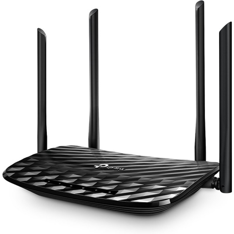 TP-Link AC1200 routeur sans fil Gigabit Ethernet Bi-bande (2,4 GHz / 5 GHz) Noir