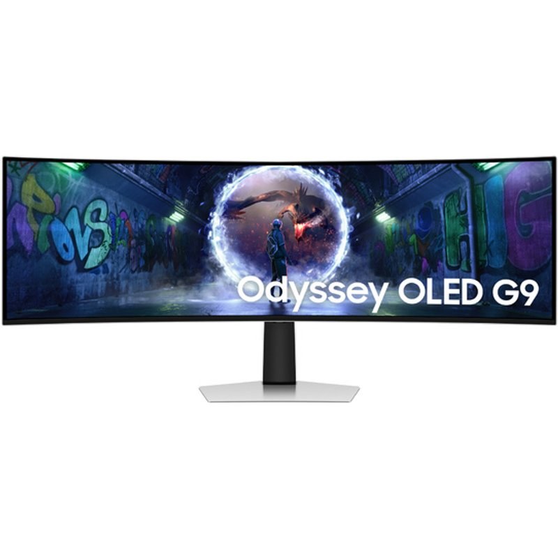Samsung S49DG934SU 49" OLED Dual QHD 0,03 ms Argent