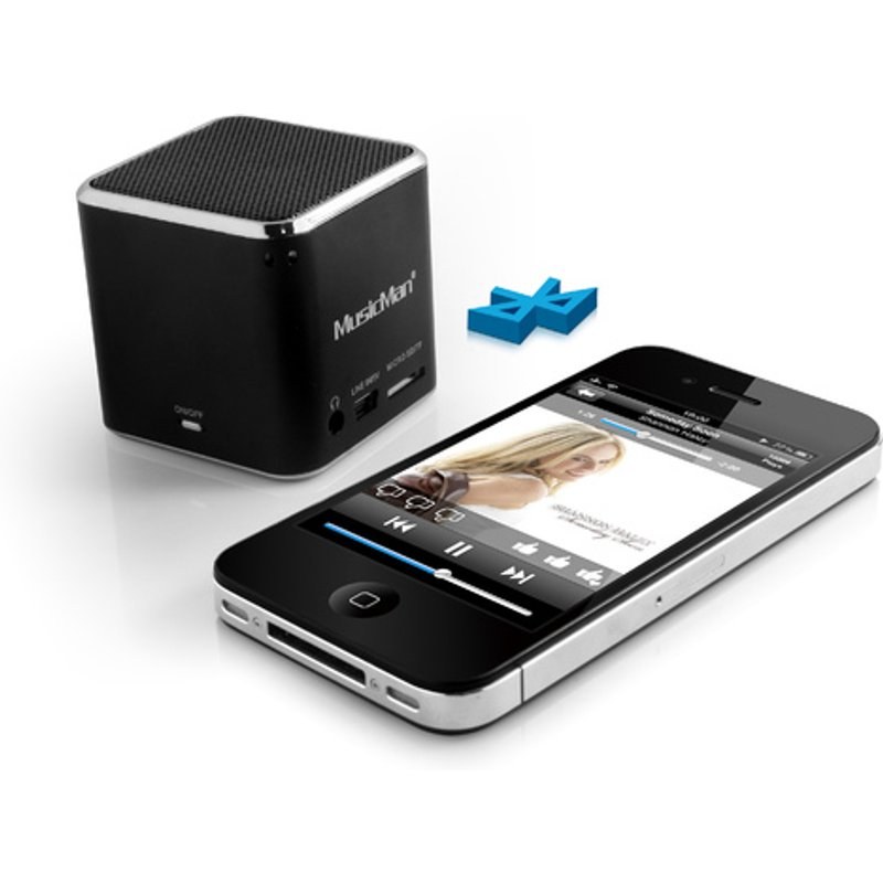 Technaxx Mini Musicman Wireless Soundstation BT-X2 Enceinte portable mono Noir