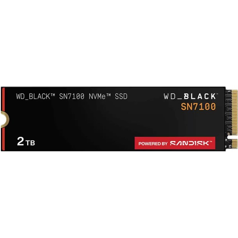 Western Digital Black WDS200T4X0E-00CJA0 disque SSD 2 To M.2 PCI Express 4.0 NVMe TLC 3D NAND