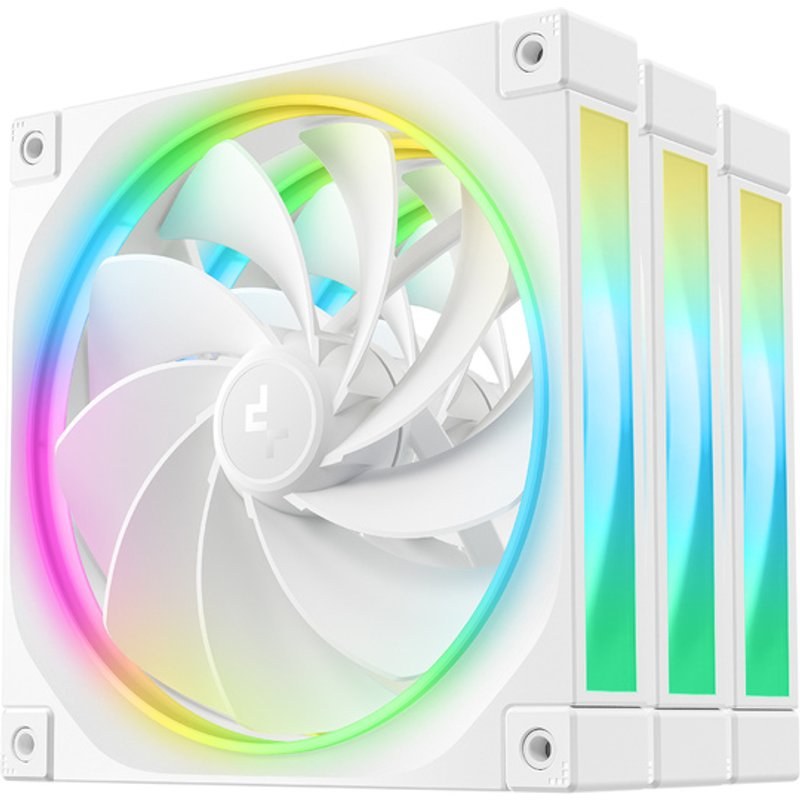 DeepCool FL14R Boitier PC Ventilateur 14 cm Blanc 3 pièce(s)