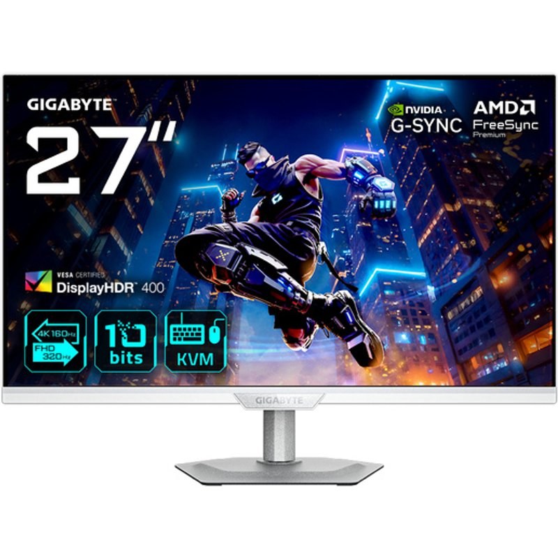 GIGABYTE M27UP ICE MONITEUR DE JEU 27” 4K UHD