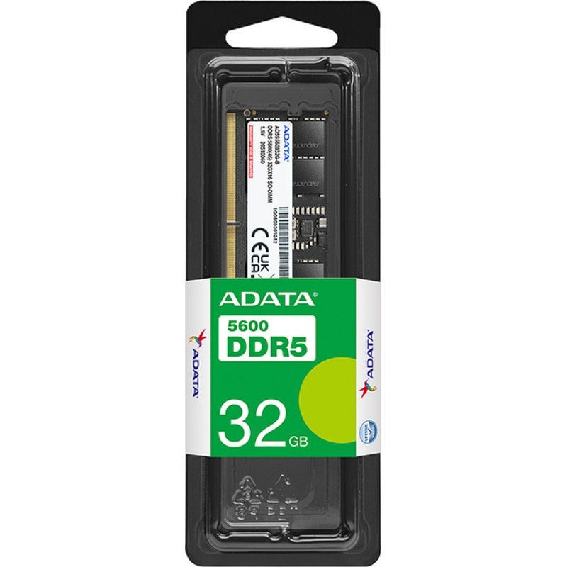 ADATA AD5S560032G-S 32 Go 1X32 Go DDR5 262-pin SO-DIMM ECC