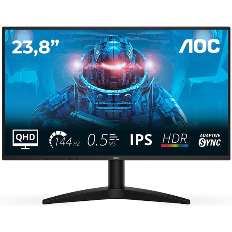 AOC B3 Q24B36X 23.8" LED Quad HD 4 ms Noir