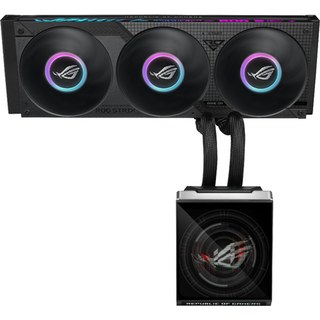 ASUS ROG Strix SLC IV 360 ARGB LCD Processeur Kit watercooling 12 cm Noir 1 pièce(s)