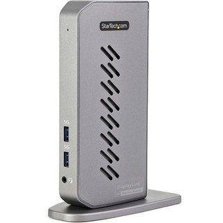 StarTech.com Station d'Accueil USB 3.0 Hybride Double Écran 4K 60 Hz (DK30A2DHUUE)