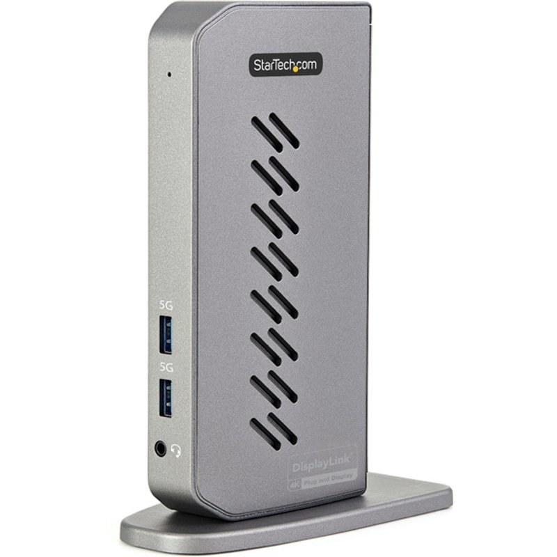 StarTech.com Station d'Accueil USB 3.0 Hybride Double Écran 4K 60 Hz (DK30A2DHUUE)