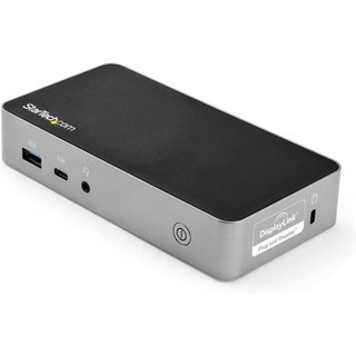 StarTech.com Station d'accueil USB-C double affichage 1080P 60 Hz avec Power Delivery 60 W