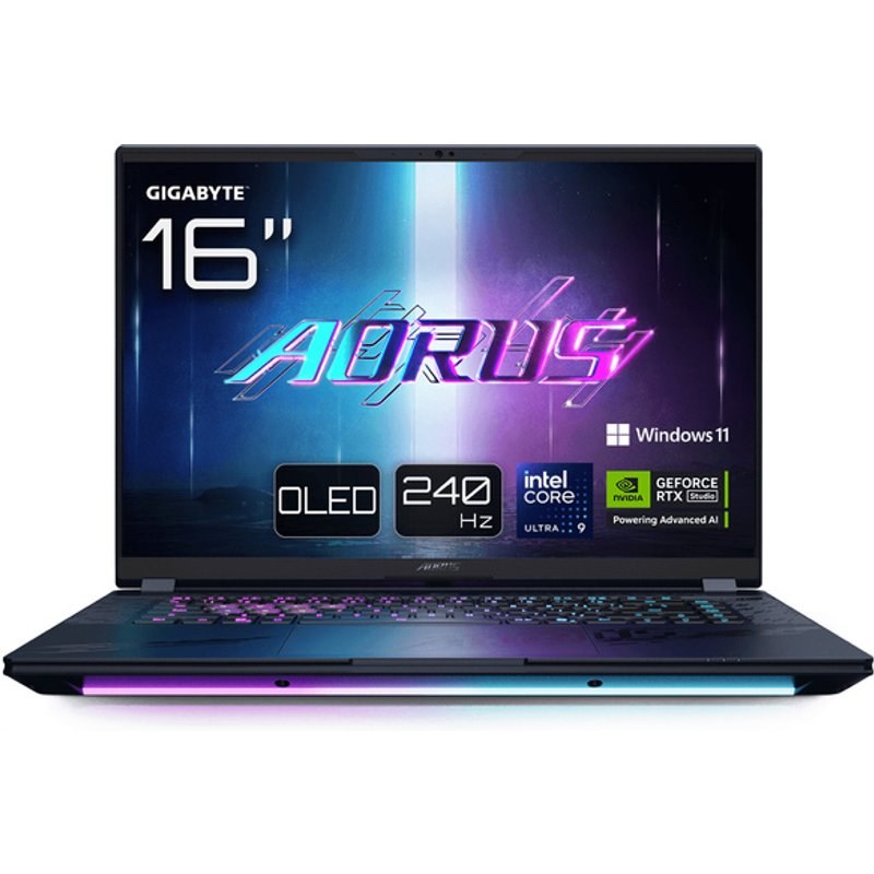 PC portable gaming Gigabyte Aorus Master 16 BYHC5FRE65SP 16" WQXGA 240 Hz Intel® Core™ Ultra 9