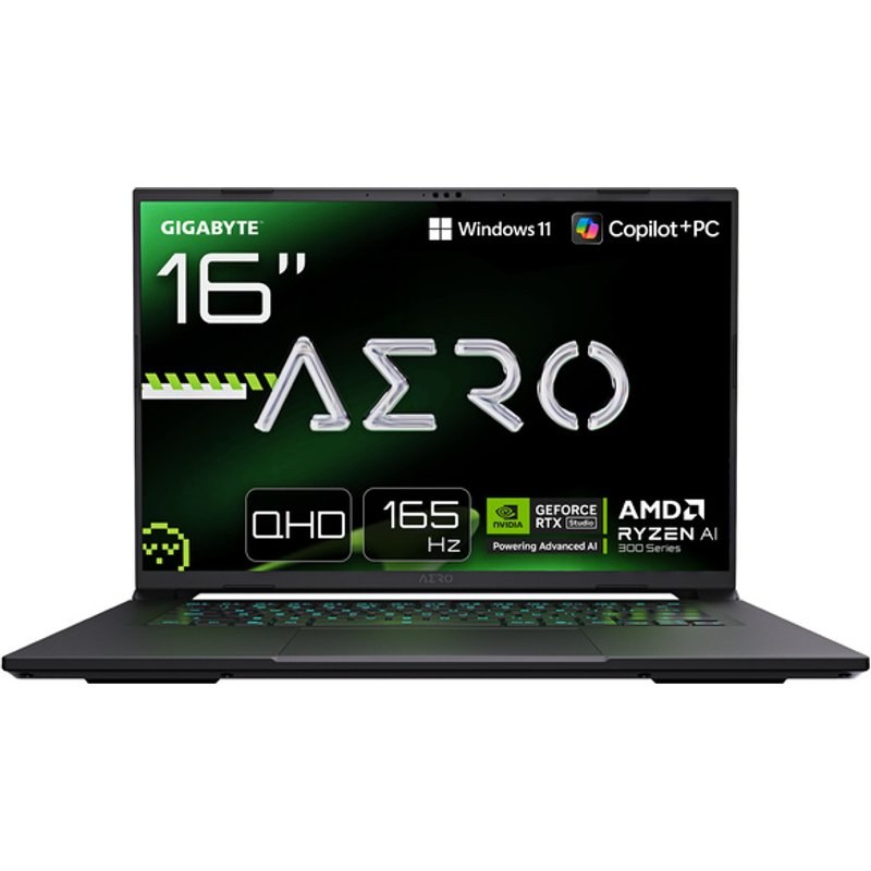 PC portable Gaming Gigabyte AERO X16 1VH93FRC64AH 16" 165 Hz Copilot+ PC AMD Ryzen™ AI 7 32 Go