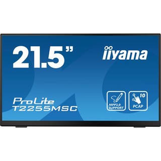 Écran PC Iiyama ProLite T2255MSC-B1 21.5" Full HD Noir mat