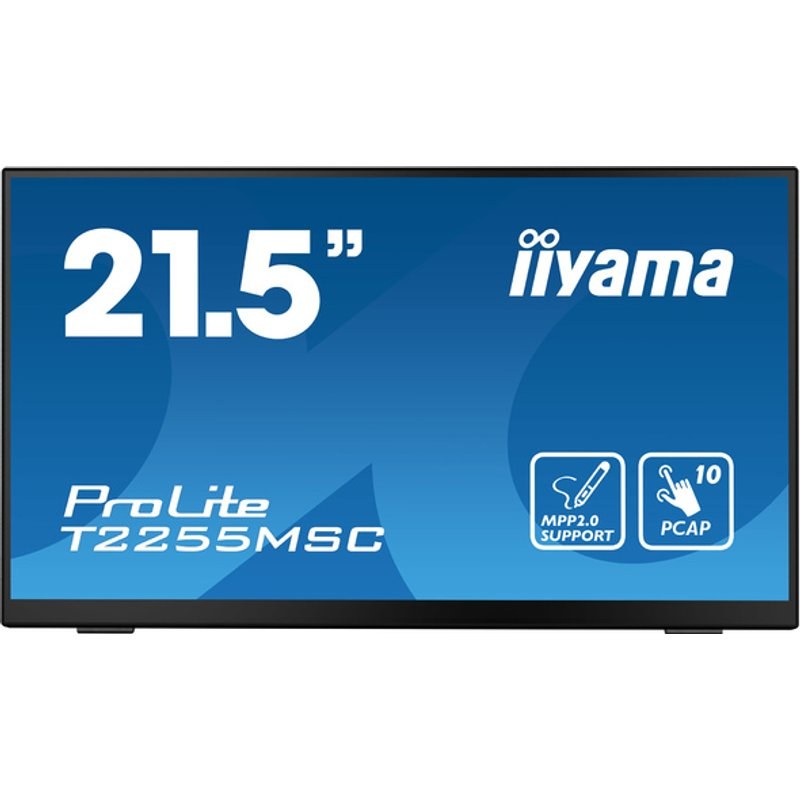 Écran PC Iiyama ProLite T2255MSC-B1 21.5" Full HD Noir mat