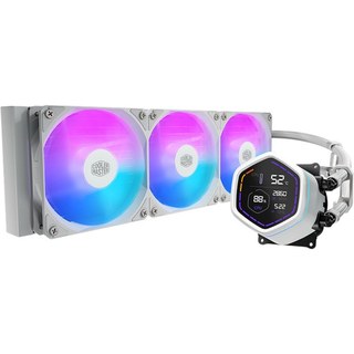 Kit Watercooling CPU Cooler Master MasterLiquid Core Nex Digital 360 ARGB blanc