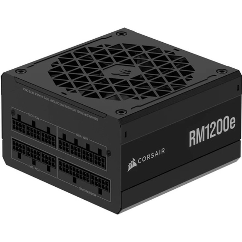 Alimentation PC modulaire Corsair RM1200E 1200W 80 PLUS Gold noir