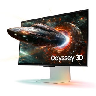 Écran PC gaming Samsung Odyssey 3D G90XF 27" 165 Hz 4K UHD Argent