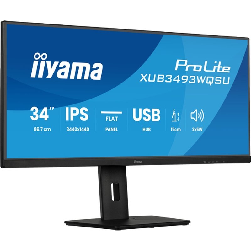 iiyama 34" LED - ProLite XUB3493WQSU-B6