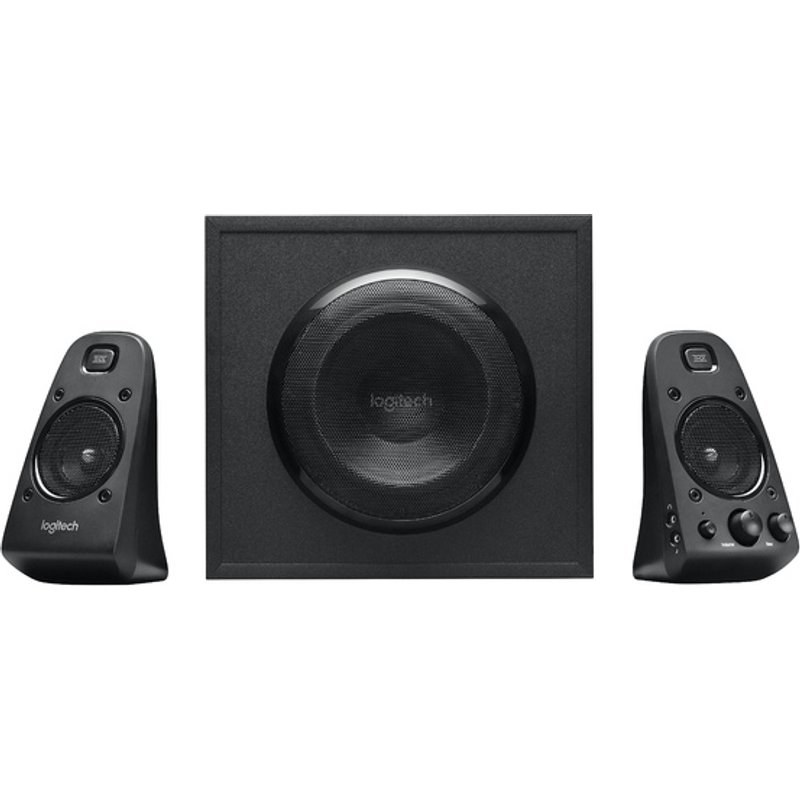 Système de haut-parleurs avec caisson de basses Logitech Z623 pour PC Noir