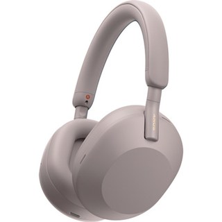 Casque audio arceau sans fil Sony WH1000XM5 rose à réduction de bruit